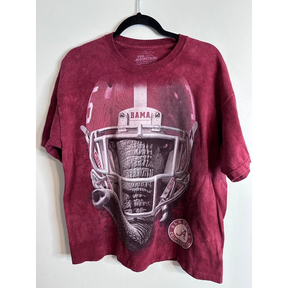 The Mountain Alabama Crimson Tide Tee Mens L Graphic Streetwear Y2K Style